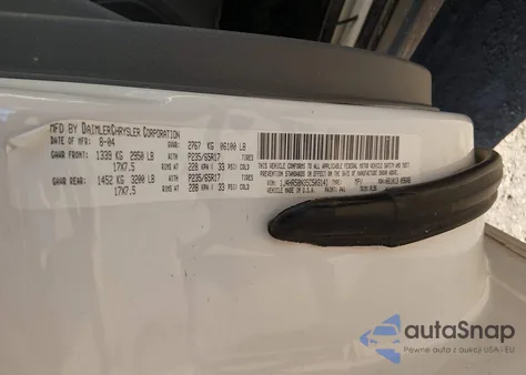 2005 Jeep Grand Cherokee Limited from USA, damaged, VIN 1J4HR58N35C503141